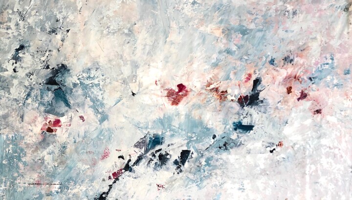 Peinture intitulée "Sweet blue rock - S…" par Dam Domido, Œuvre d'art originale, Acrylique