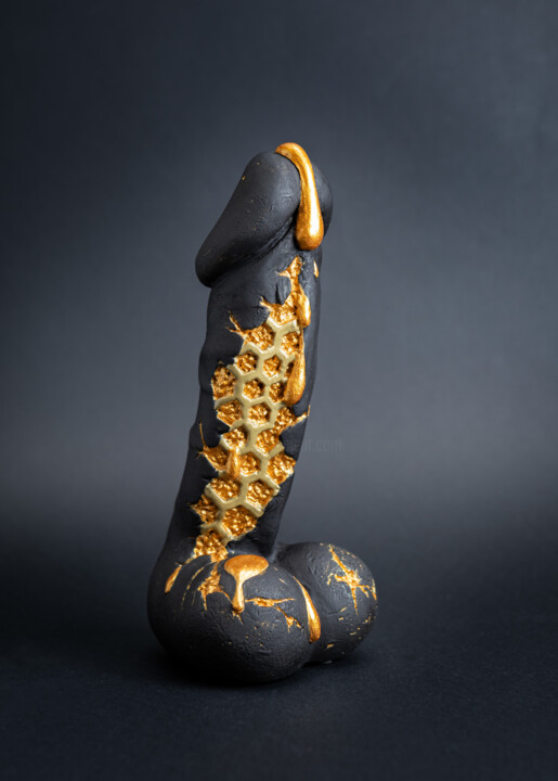 雕塑,  8.7x3.9 in 