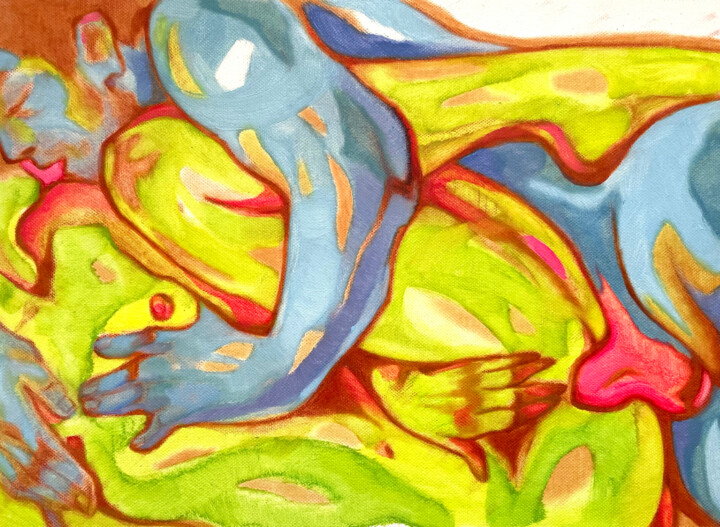 Symbolic Union of Heaven and Earth Tablo, 11,8x16,5 in
