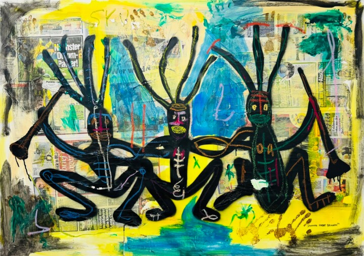 Egquarda 绘画, 39.4x55.1 in