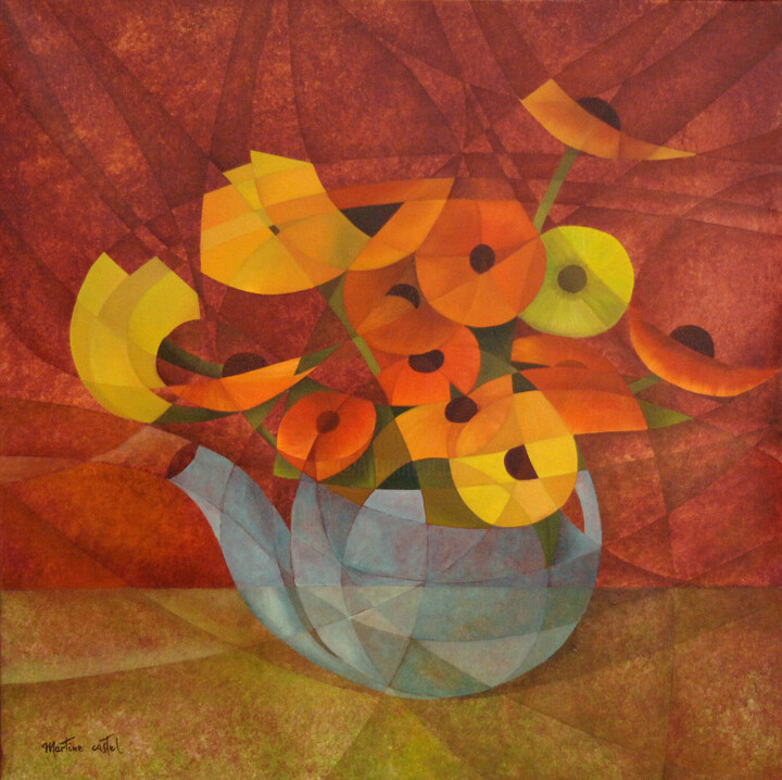Corail Pittura, 19,7x19,7 in