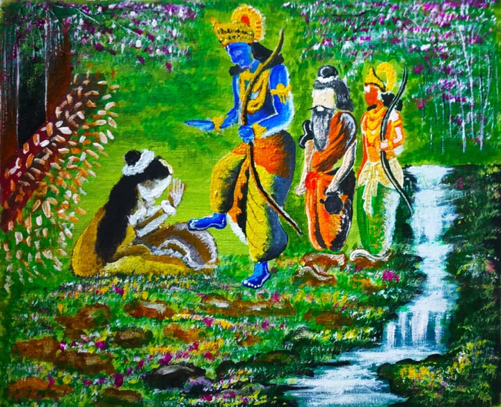 Ahilya Udhaar Tablo, 10x12 in