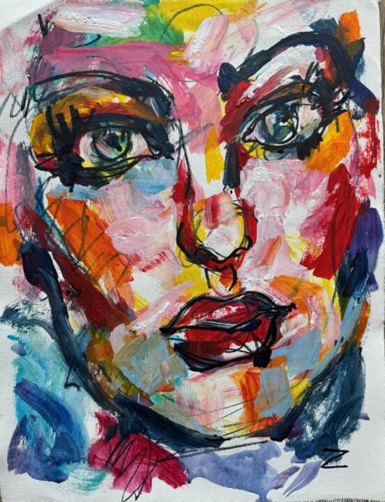 绘画,  15.8x11.8 in 