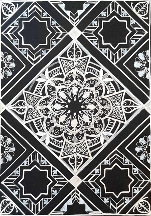SOUVENIRS DE TIZNIT 图画, 8.3x11.6 in