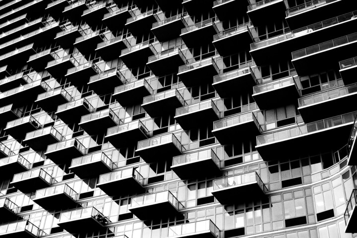 New York Geometry, II Fotoğraf, 24x36 in