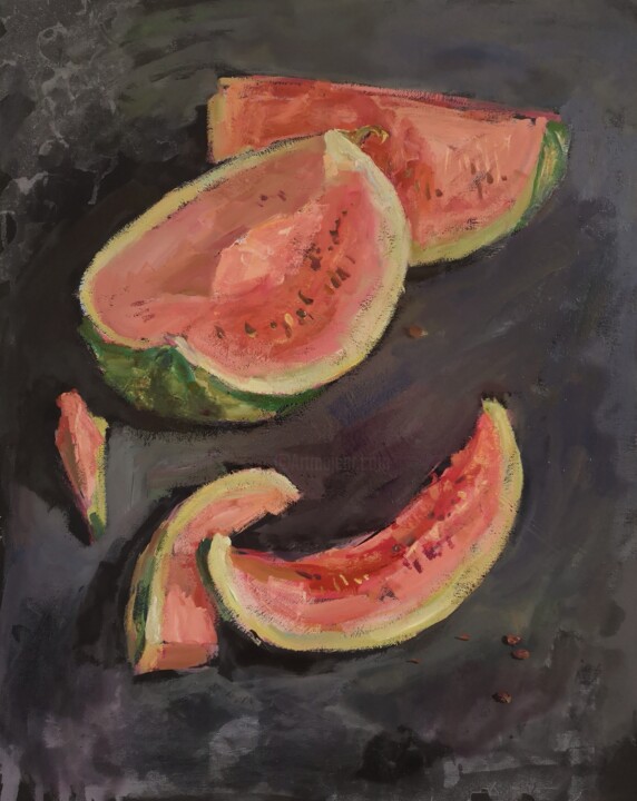 Goût sucré 绘画, 19.7x15.8 in