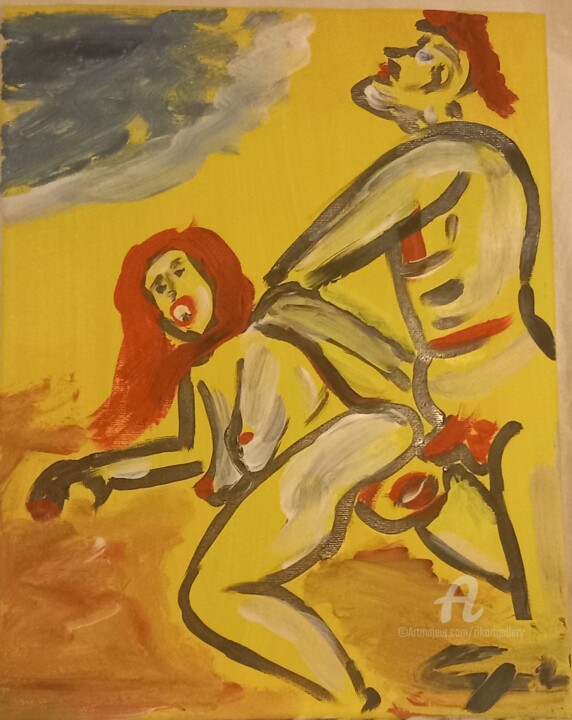 绘画,  11.8x9.5 in 
