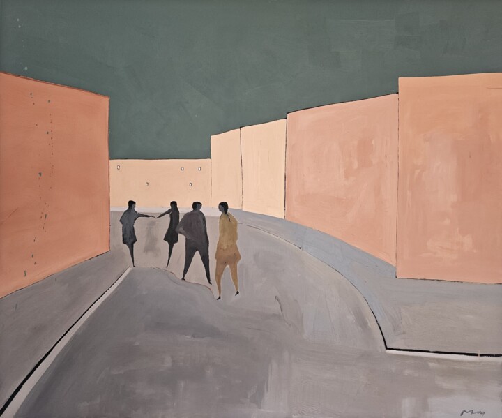 Memphis 绘画, 39.4x47.2 in
