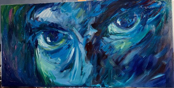 绘画,  39.4x19.7 in 