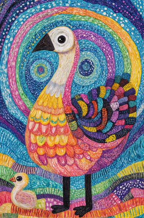 Painted Turkey Dreams 数字艺术