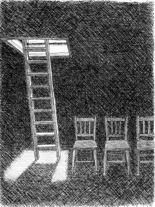 Drawing,  11.8x7.9 in 
