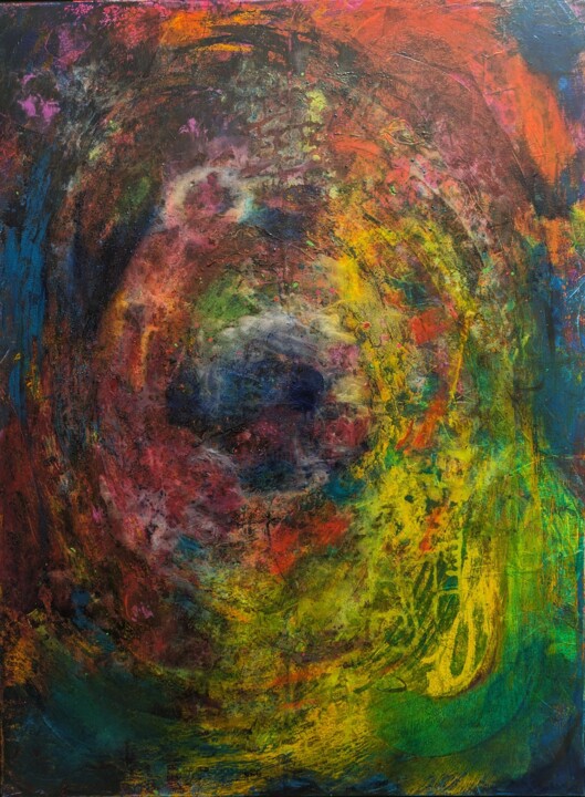 Universe 绘画, 47.2x35.4 in