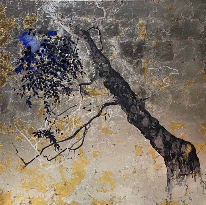 still there 绘画, 63x63 in