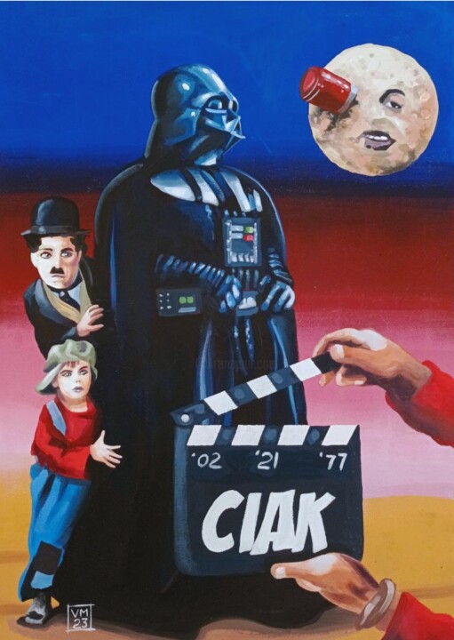 Ciak 绘画, 31.5x23.6 in