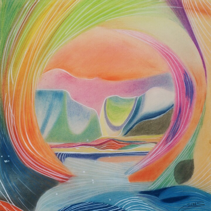 Horizon hétéré Disegno, 19,7x19,7 in