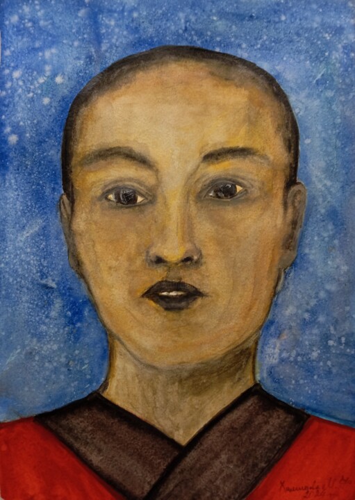 Китай 绘画, 11.8x7.9 in