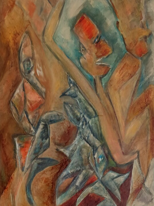 Фрагменти на изкушението 绘画, 15.8x11.8 in