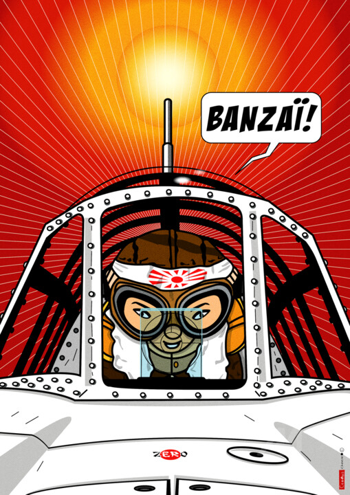 banzaï 数字艺术
