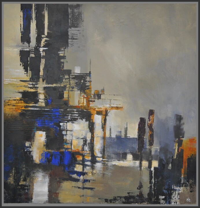 Malerei mit dem Titel "No smoking 2" von Jicé, Original-Kunstwerk, Öl