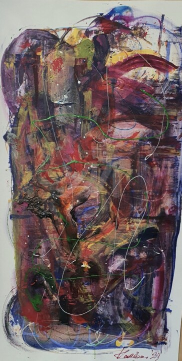 绘画,  43.3x23.6 in 