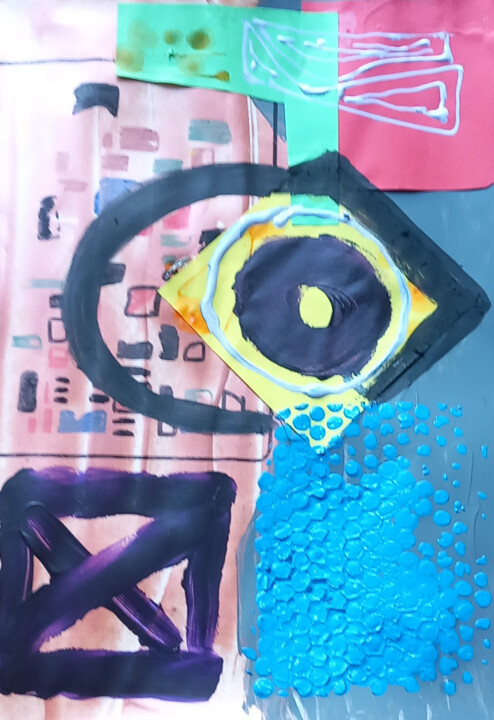 拼贴,  10.8x8.1 in 