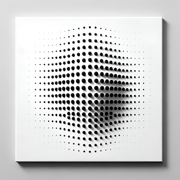 数字艺术 标题为“Emerging Geometry:…” 由Alberto Capitani, 原创艺术品, AI生成的图像