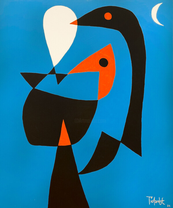 Composición en cuatro colores 绘画, 47.2x39.4 in