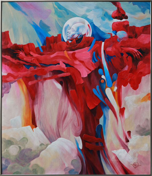 绘画,  33.9x29.5 in 