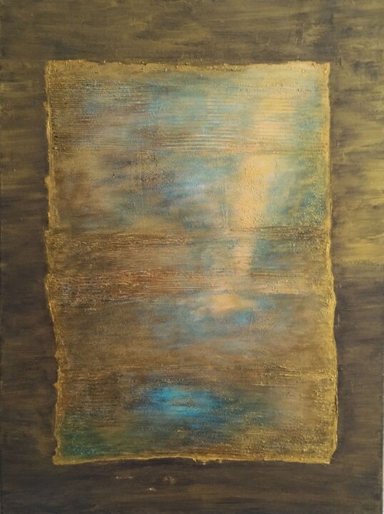 Gold Dream World Pittura, 27,6x19,7 in
