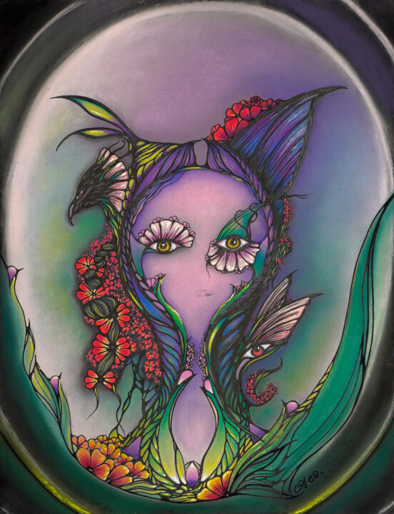 "When I was young..." 图画, 25.6x19.7 in