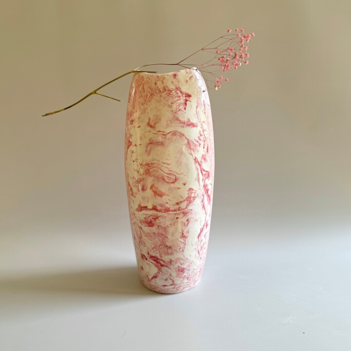 Crimson Veli 雕塑, 16.5x7.9 in