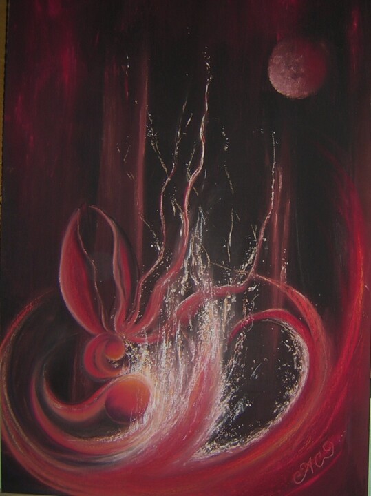 "Transcendance" 图画, 47.2x31.5 in