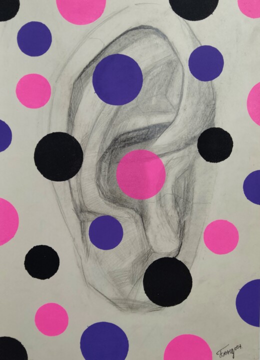 绘画,  16.5x11.8 in 