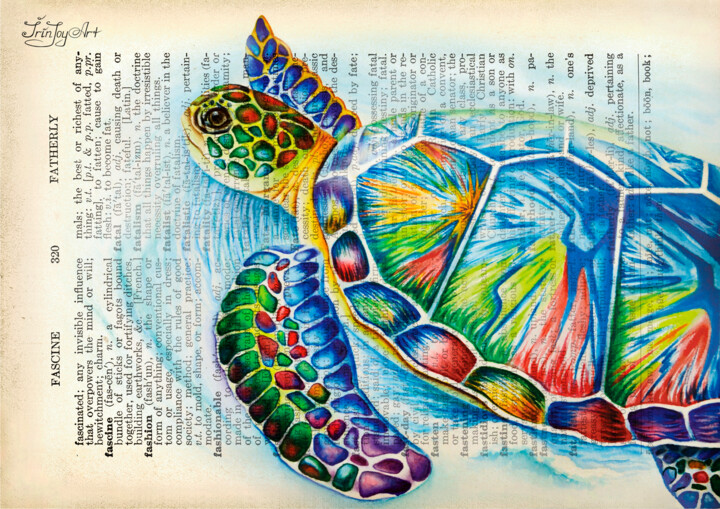 绘画,  8x10.1 in 