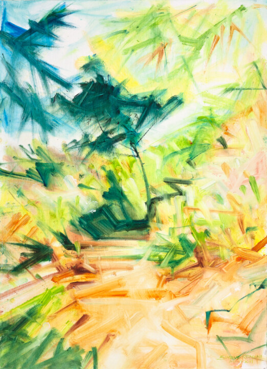 绘画,  21.7x15.8 in 