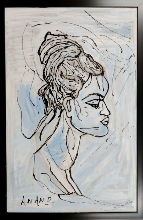 LIFE STUDY-4 绘画, 31x20.5 in