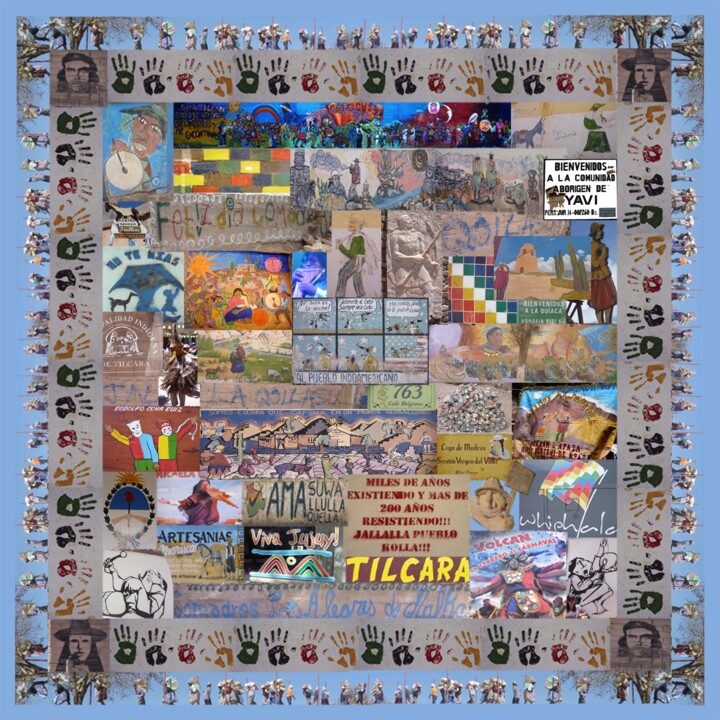 INDIANITÉ Digitale Kunst, 31,5x31,5 in