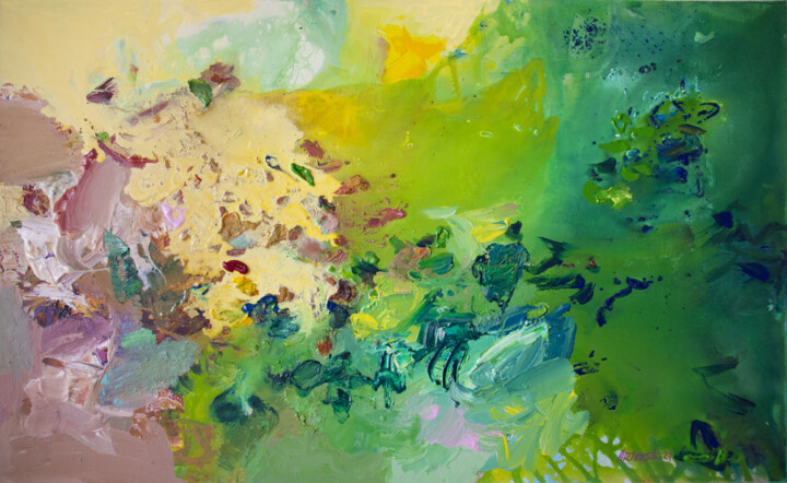 绘画,  35x57.5 in 