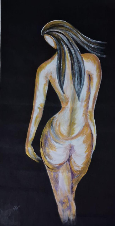 Graceful Silhouette 绘画, 33x16 in