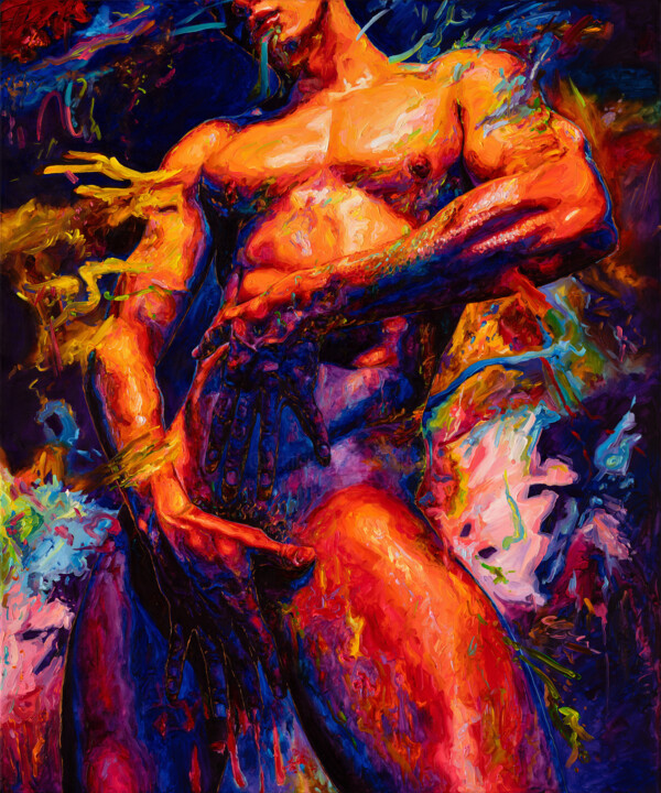 绘画,  47.2x39.4 in 