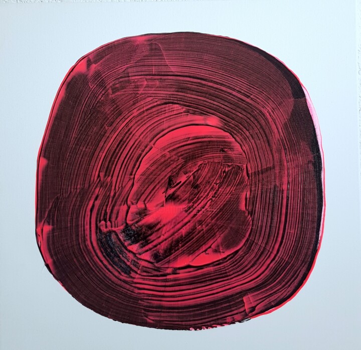 绘画 标题为“PINK DOT” 由Anne Girault Bardaud, 原创艺术品, 丙烯