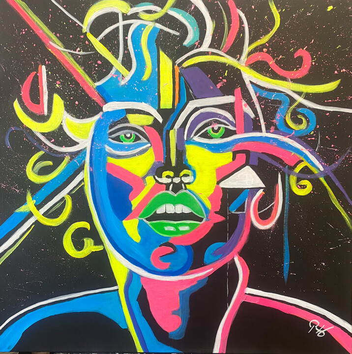 绘画,  31.5x31.5 in 
