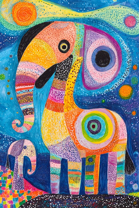 Flight of the Elephant 数字艺术