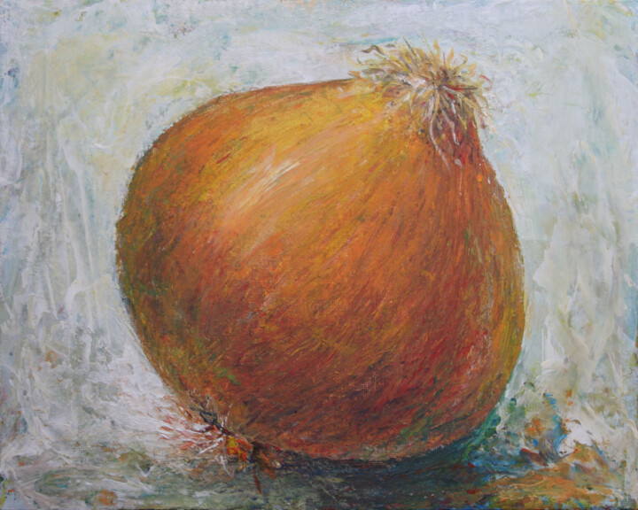 Onion 绘画, 11.8x9.5 in