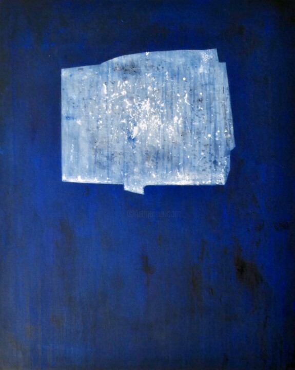 Malarstwo zatytułowany „130d” autorstwa Farid Bellal, Oryginalna praca, Akryl Zamontowany na Drewniana rama noszy