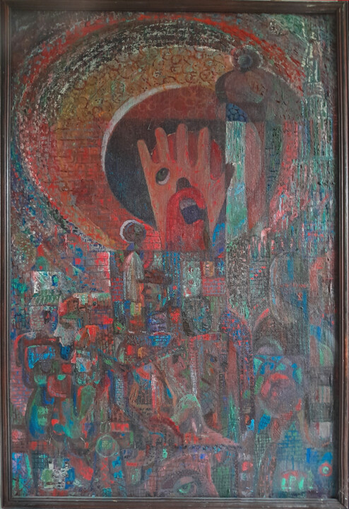 everyday life~повседневность 绘画, 43.7x29.1 in