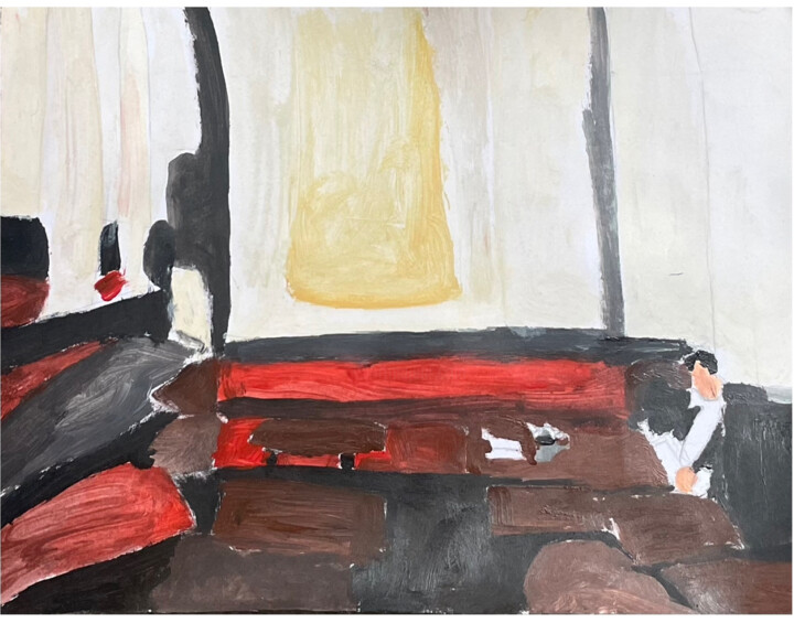 Schilderij,  15,8x15,8 in 