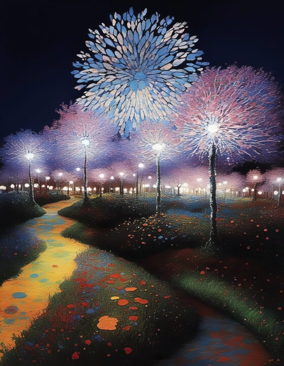The Lights of The Night 数字艺术
