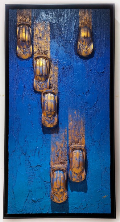 M*B* ... 1957 绘画, 31.5x15.8 in