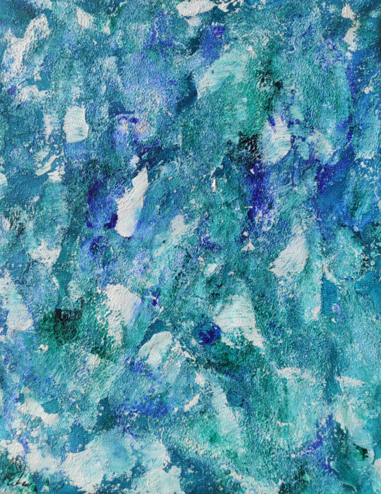 Acque impetuose #2 绘画, 12.8x10.2 in